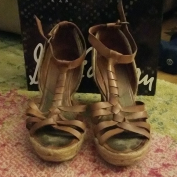 Sam Edelman Espadrilles Chestnut Brown sz 8.5 - Picture 2 of 6